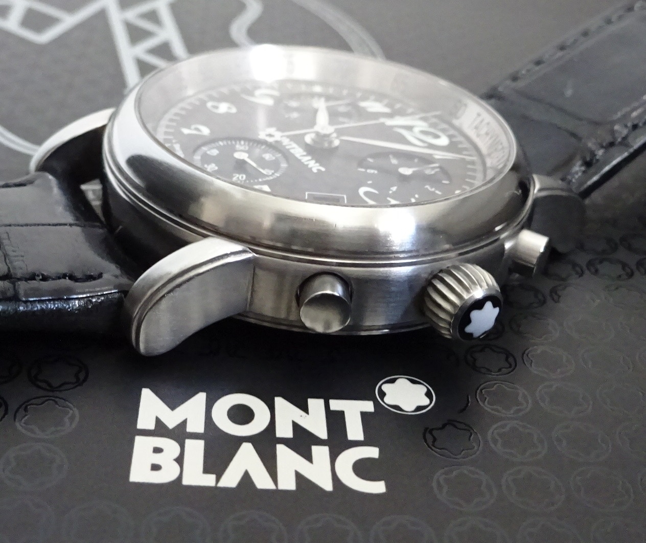 トケマー:良品 MONTBLANC モンブラン マイスターシュティック クロノ