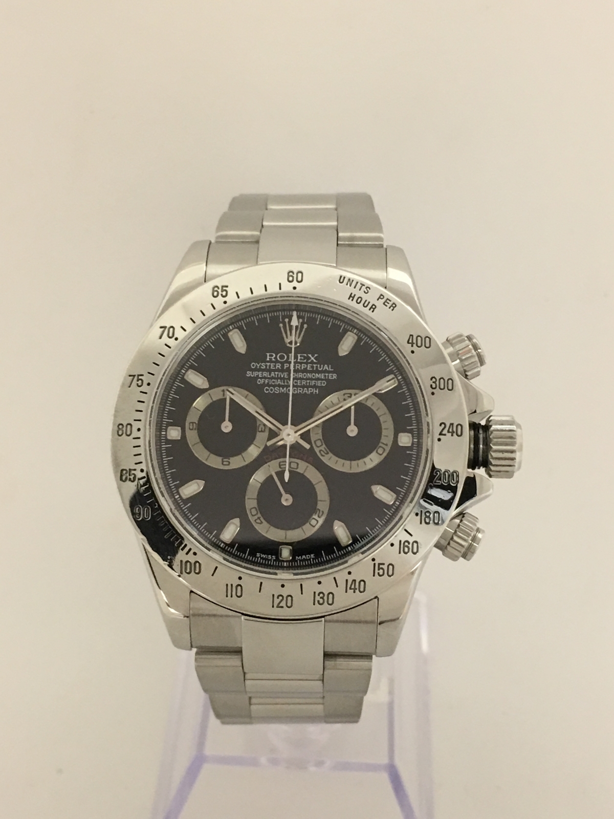 トケマー:ロレックス コスモグラフ デイトナ 116520 P番 黒文字盤 中古  