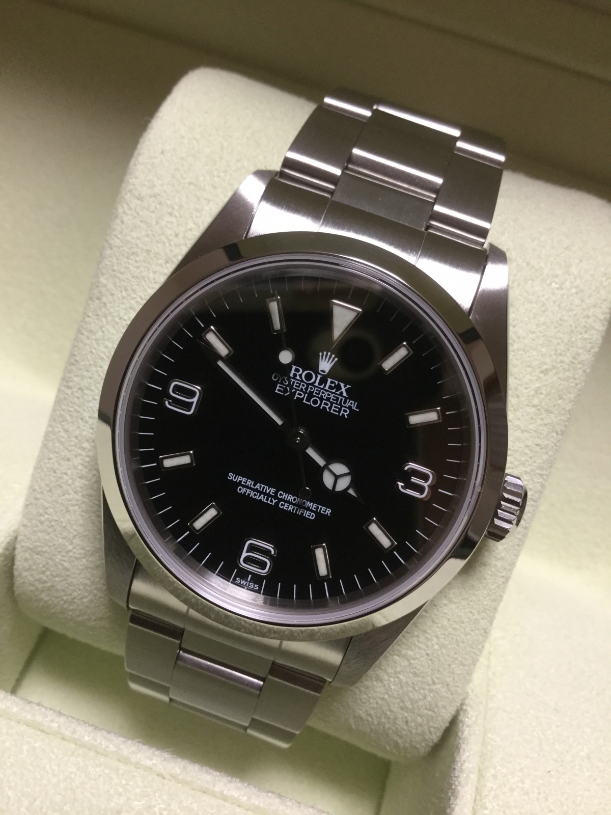 【ROLEX】ロレックス　エクスプローラーI 14270 U番