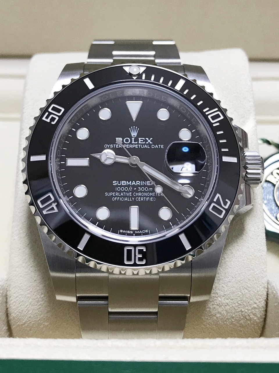 新作特価 ROLEX - ROLEXサブマリーナデイト116610LN 鏡面ブレスの通販 ...