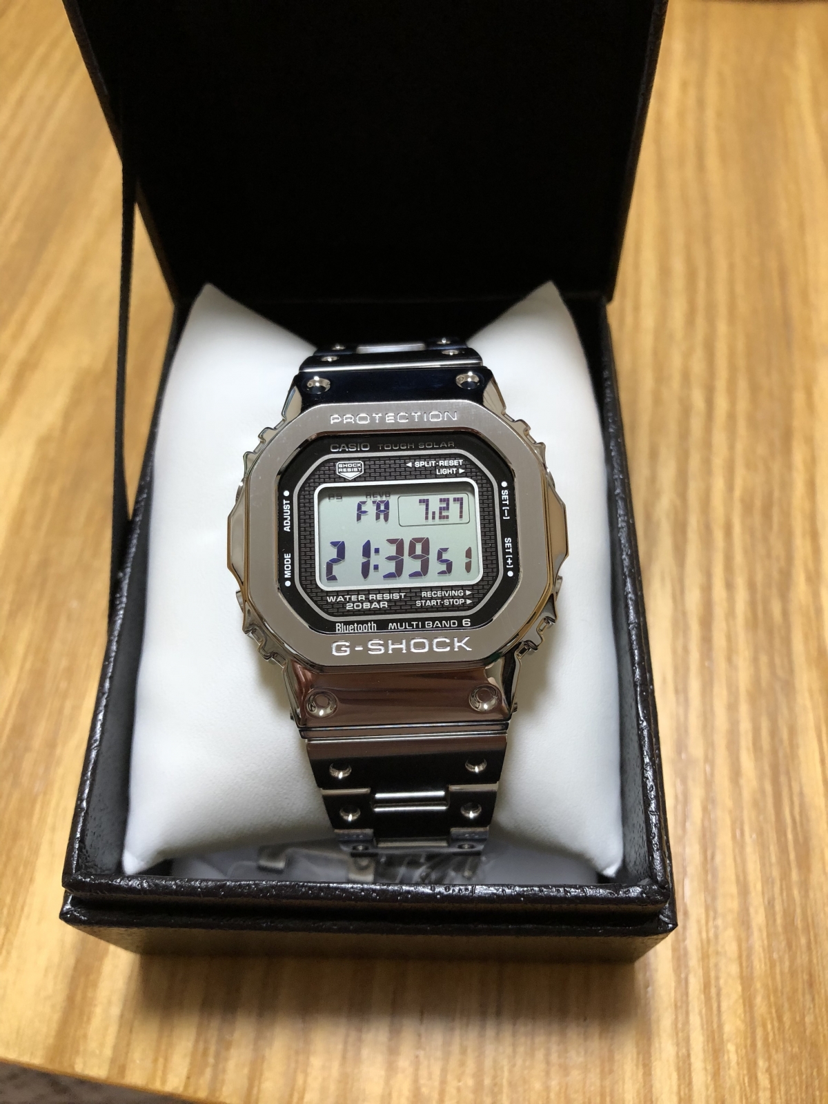 時計新品 G-SHOCK GMW-B5000D-1JF カシオ Gショック