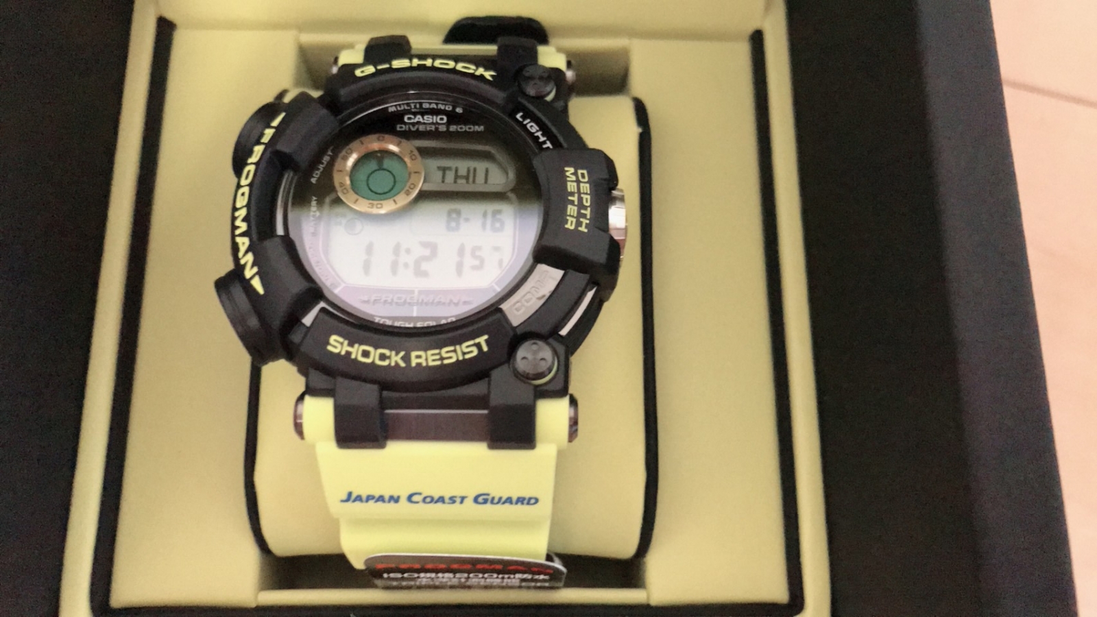 G-SHOCK FROGMAN GWF-D1000JCG-9JR