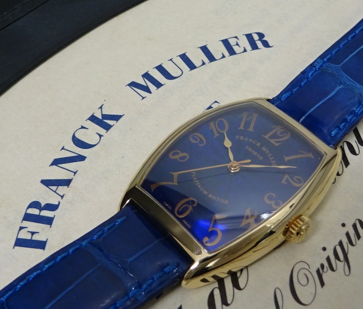 フランクミュラー トノーカーベックス  2852 SC D 自動巻き ホワイトゴールド メンズ FRANCK MULLER  【時計】