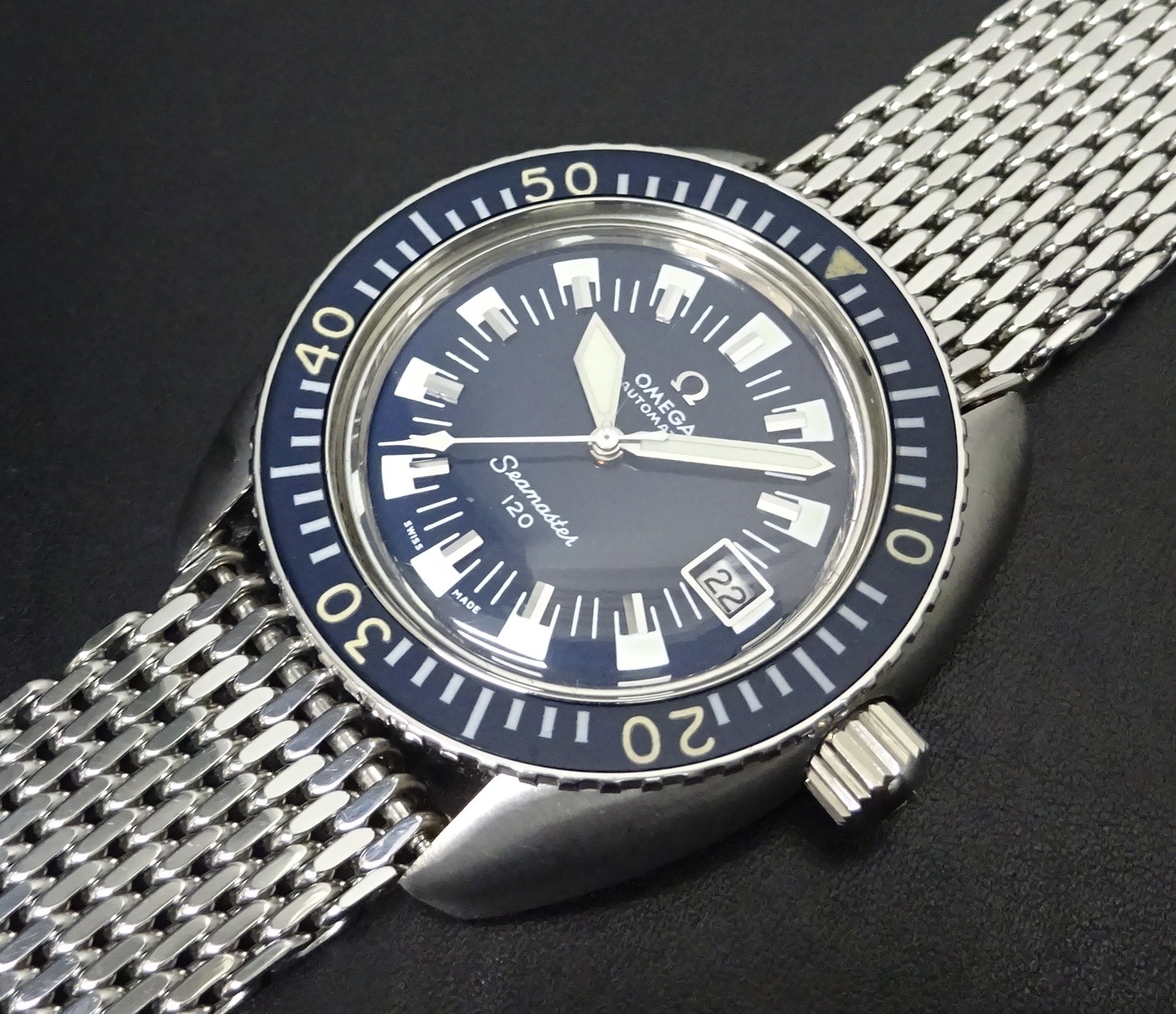 トケマー:希少 OMEGA SEAMASTER 120 オメガ シーマスター 120 ディープ