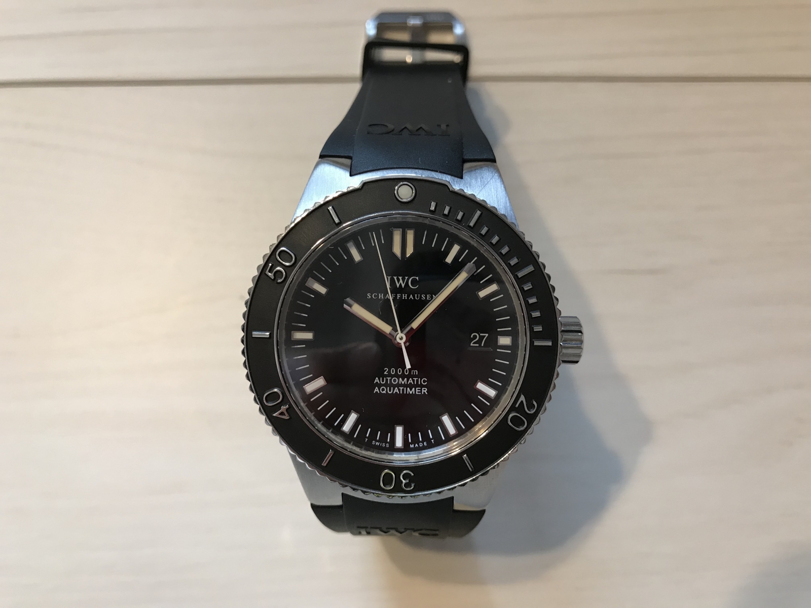 iwc アクアタイマー　美品