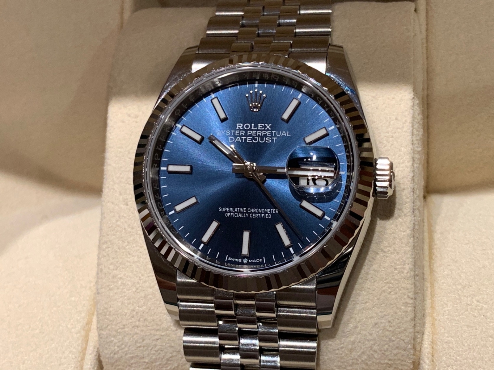 ROLEX デイトジャスト　フルーテッド