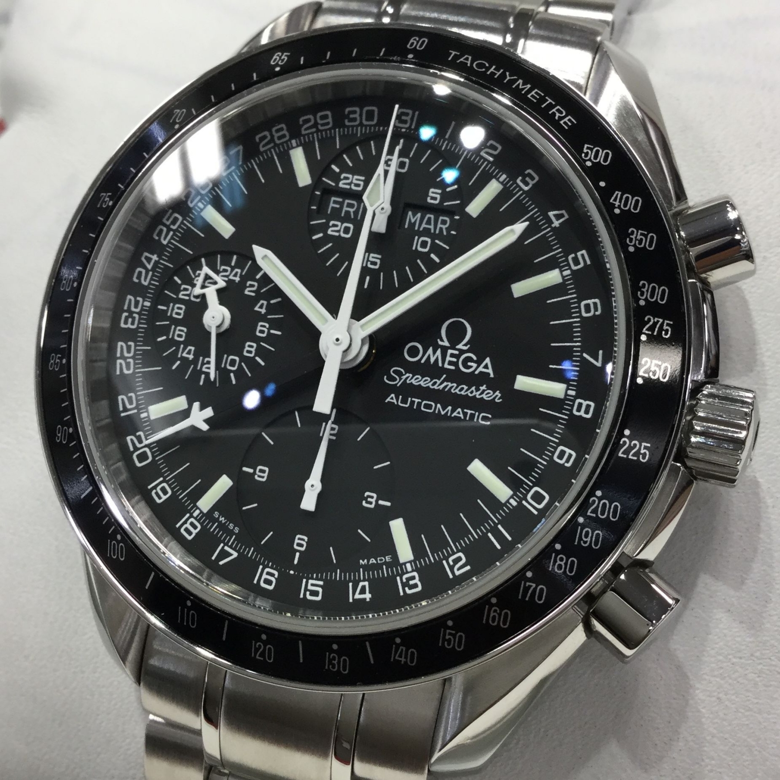 OMEGA　動作確認済み　オメガ・スピードマスター時計・マーク40・コスモス