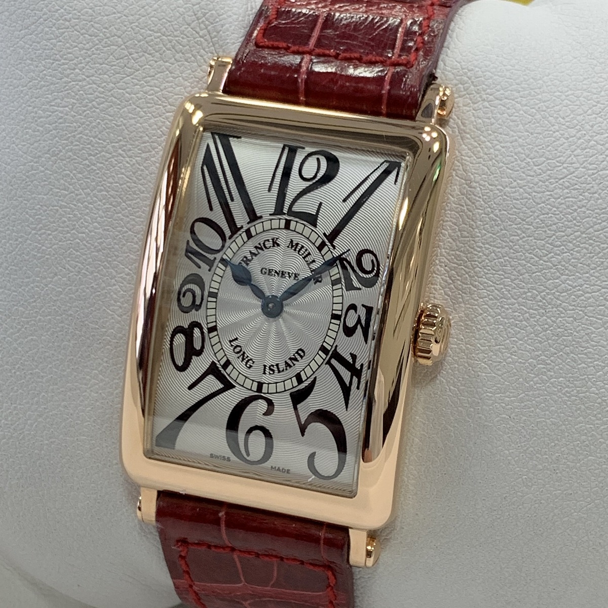 ☆良品【FRANCK MULLER】フランクミュラー ロングアイランド K18YG 950QZ クォーツ メンズ_712915【ev15】