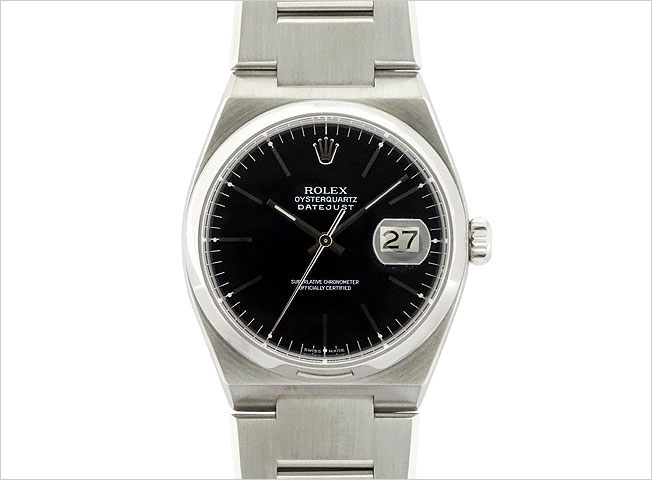 トケマー:ロレックス オイスタークォーツ デイトジャスト 17000 中古