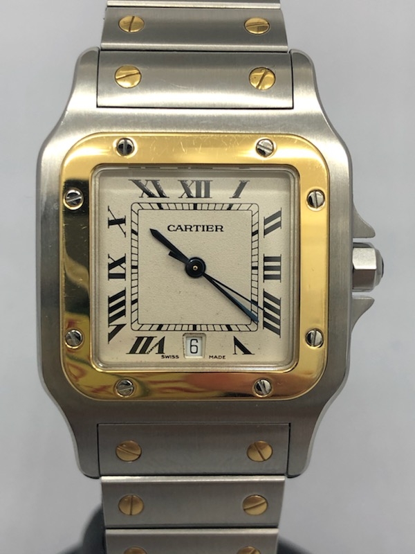 トケマー:【現金特価】CARTIER カルティエ サントスガルベLM W20011C4