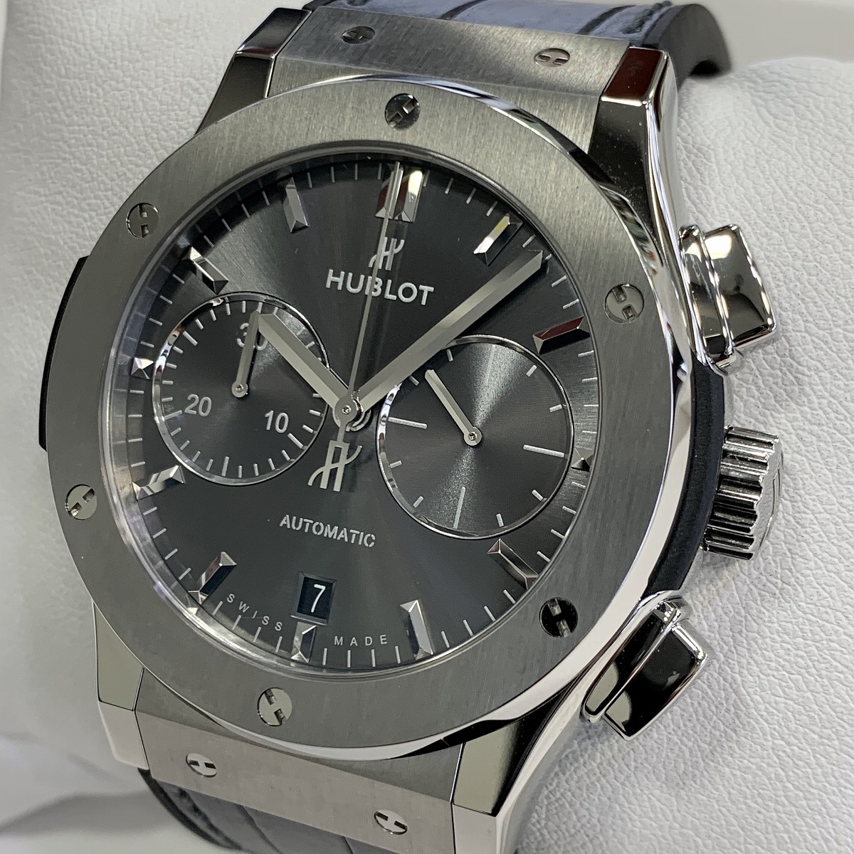 ウブロ HUBLOT 521.CM.7170.LR クラシック フュージョン クロノグラフ 自動巻き メンズ 美品 _768559