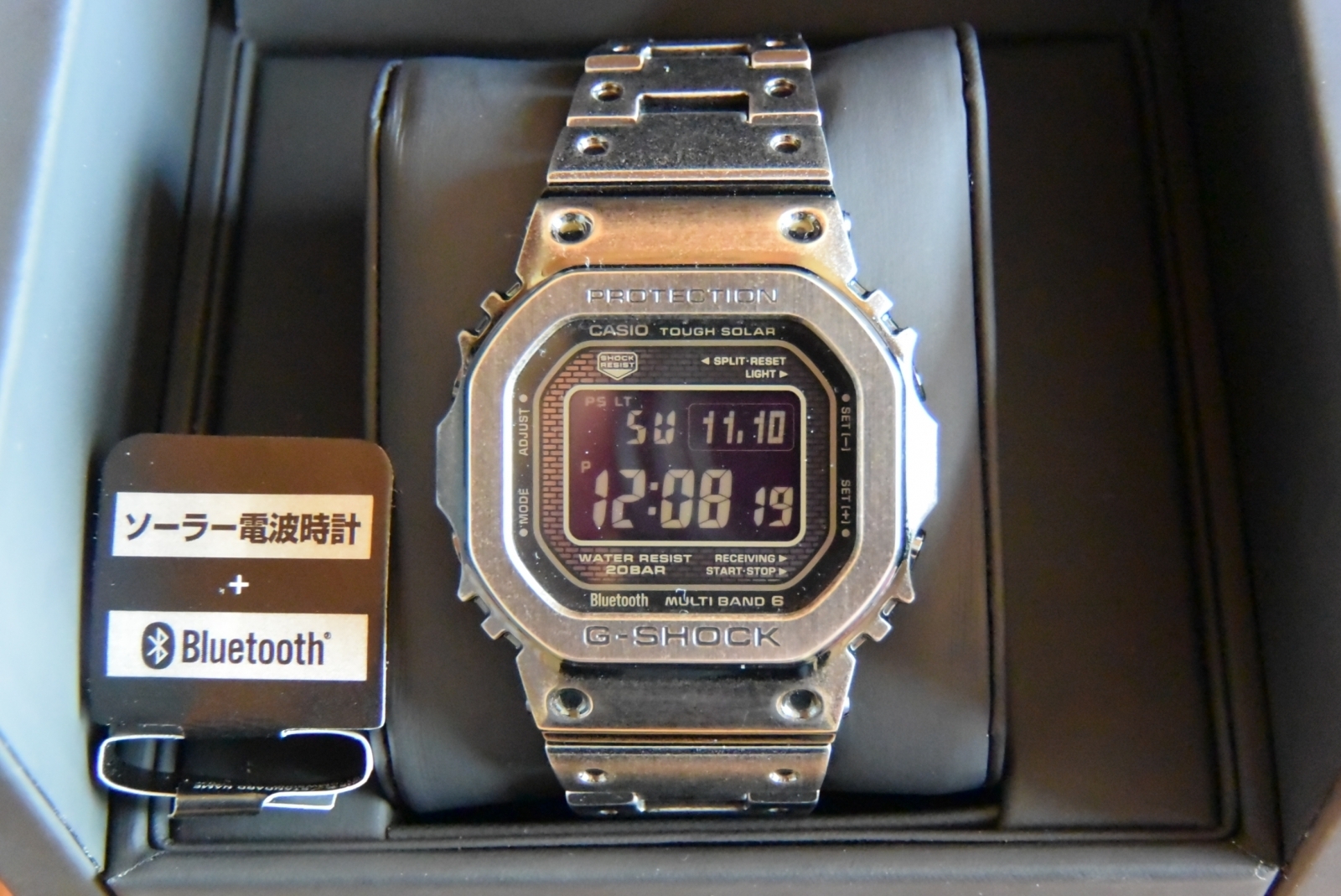 トケマー:CASIO G-SHOCK GMW-B5000V-1JR フルメタルスクエア エイジド 