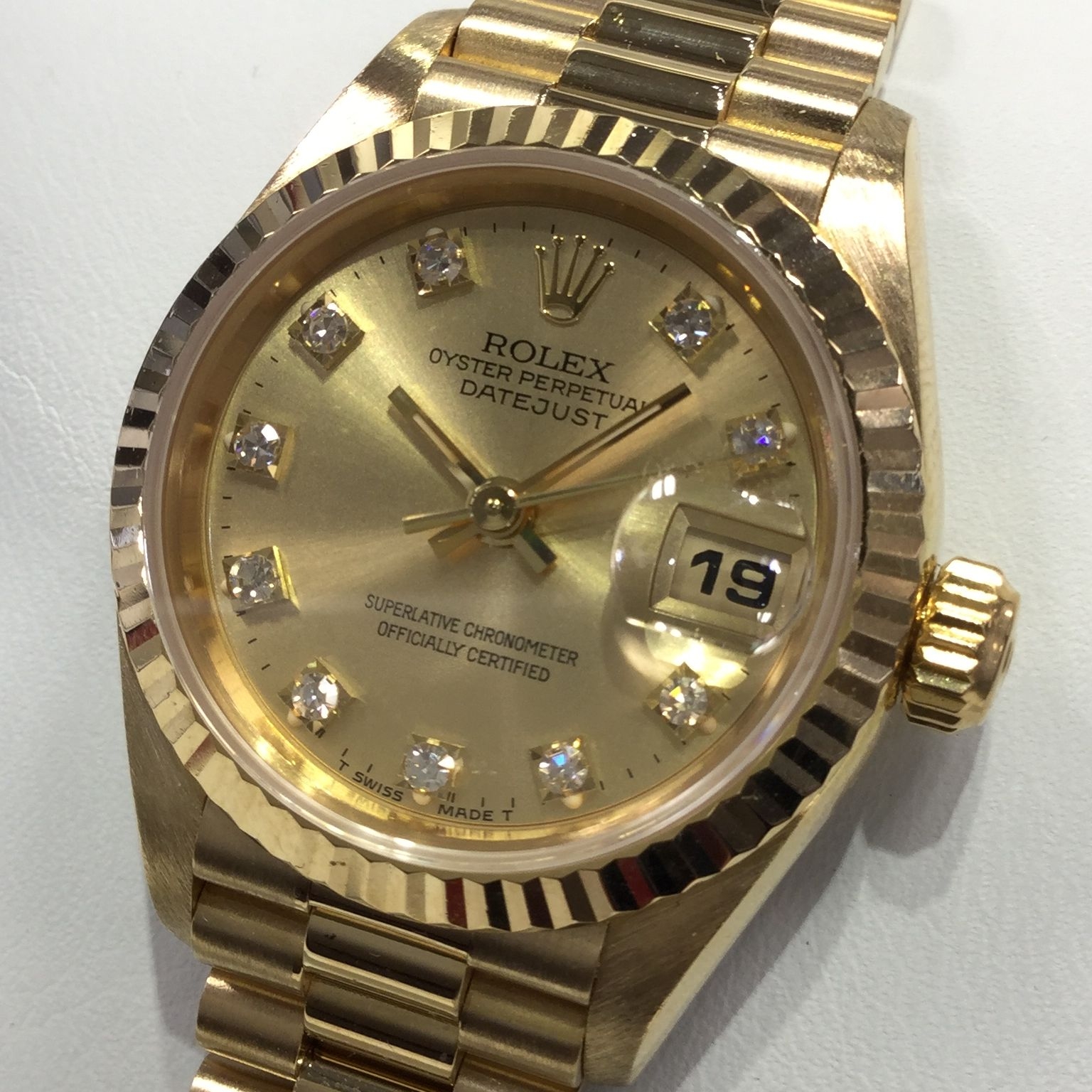 ●美品●ロレックス ROLEX デイトジャス69178G 10P❤️T番ゴールド❤️