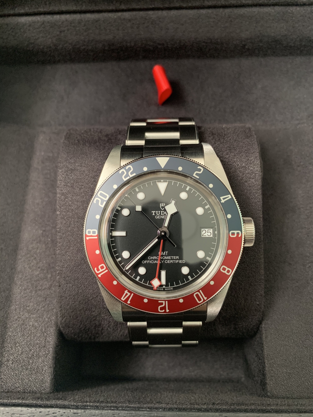 tudor black gmt