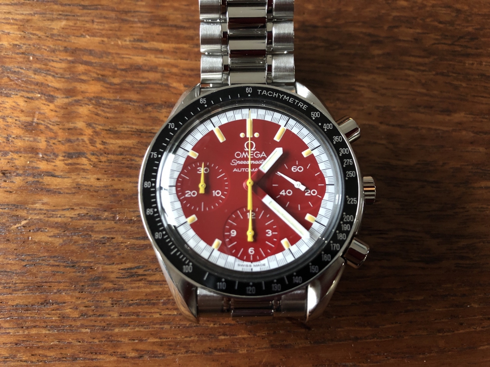 OMEGA  スピードマスター　シューマッハモデル　オメガ