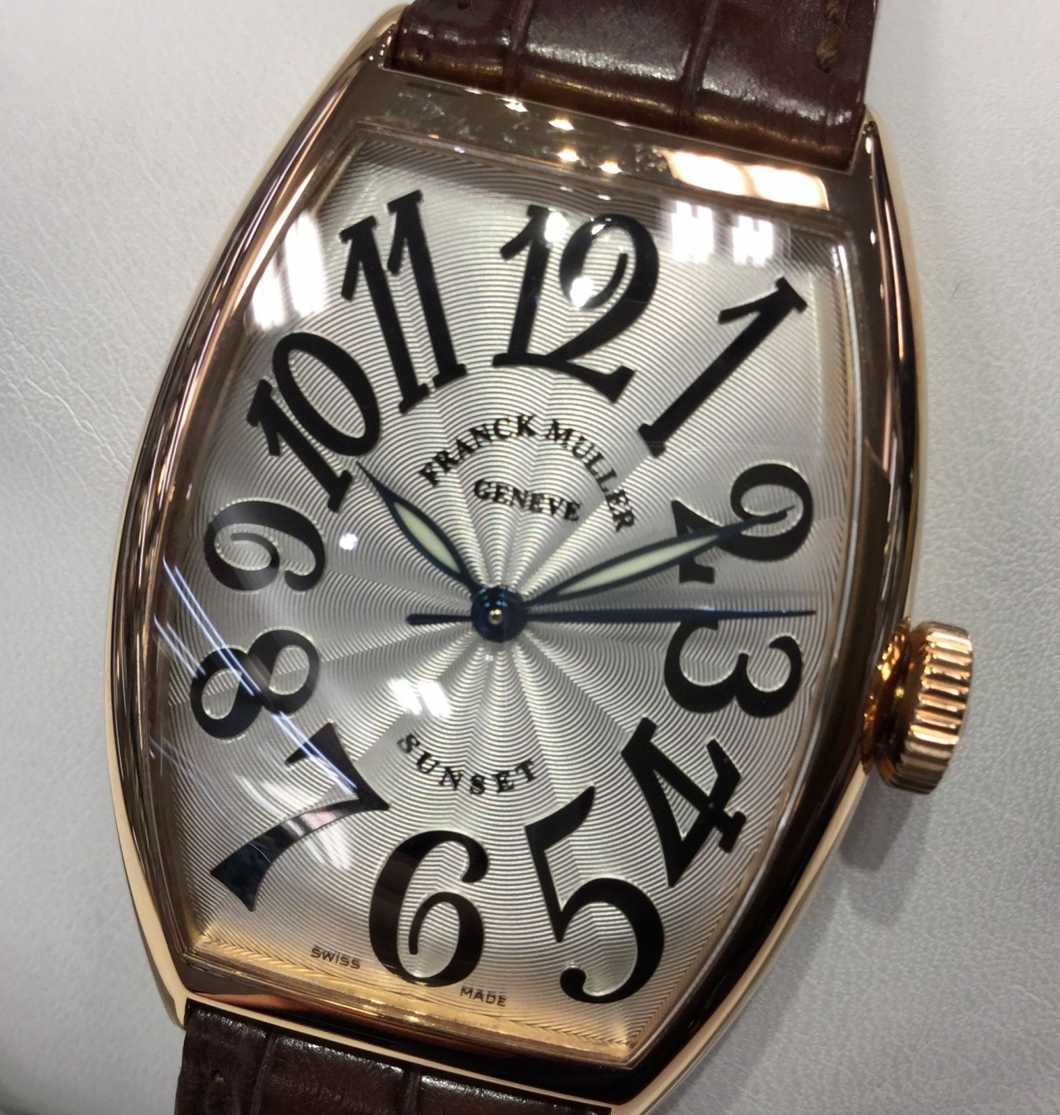 フランクミュラー FRANCK MULLER 5850SCCC サンセット 自動巻き メンズ _671214【ev20】