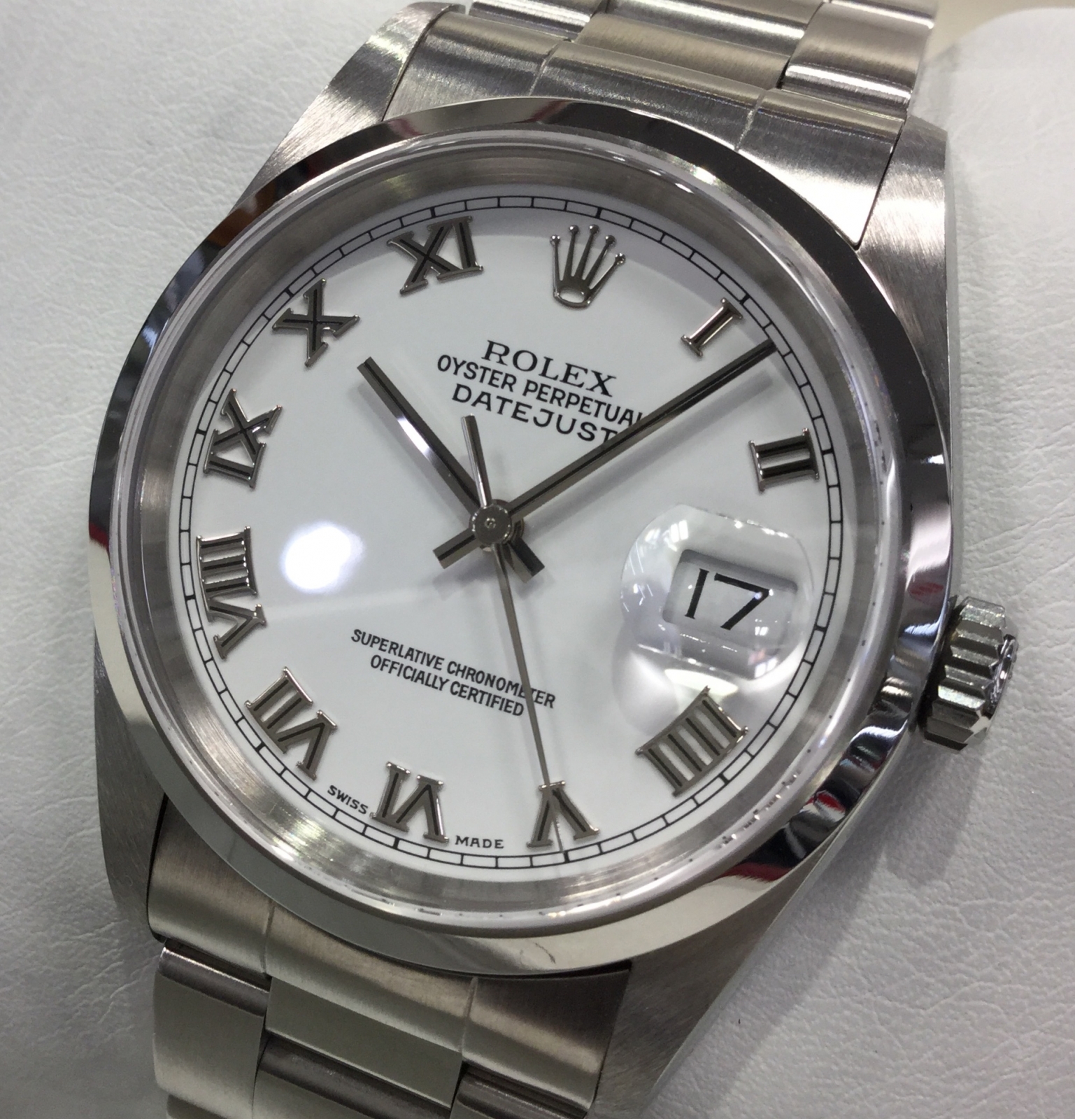 ロレックス ROLEX 16200 P番(2000年頃製造) ブラック メンズ 腕時計