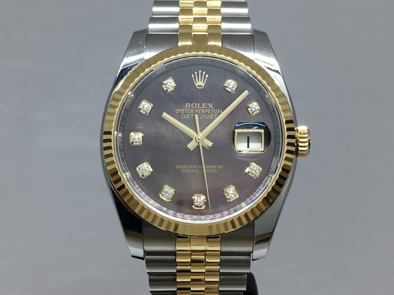 トケマー:12/22 【現金のみ】 ロレックス デイトジャスト 36mm