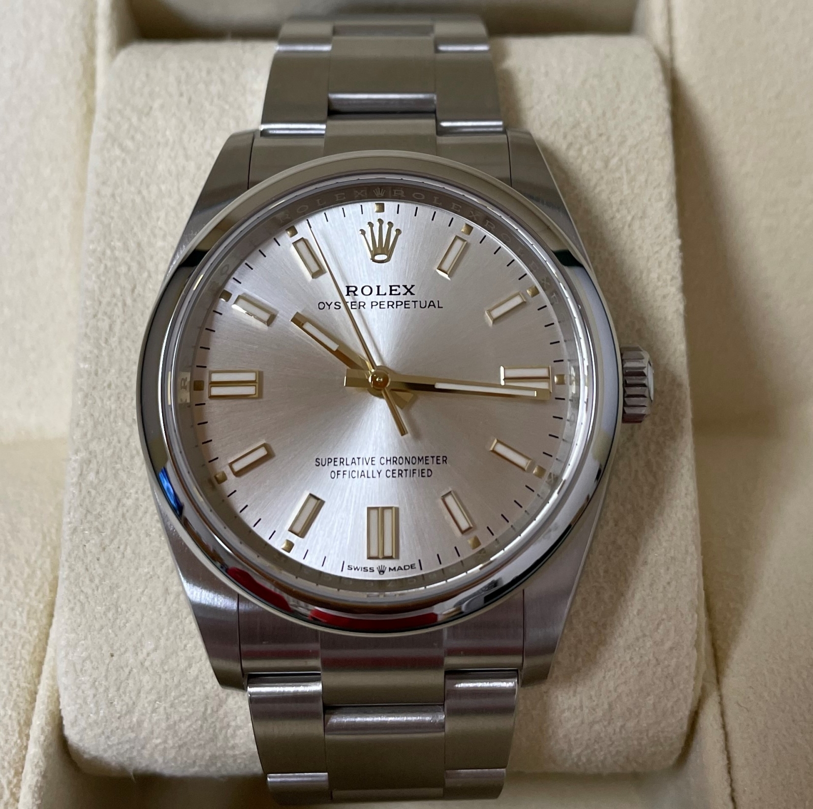 トケマー:ロレックス オイスターパーペチュアル36 126000 2020年新色  