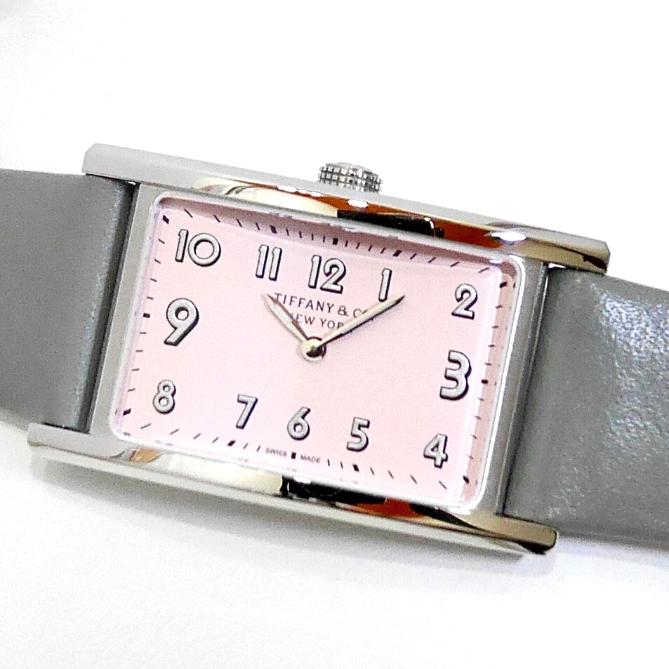 をこの Tiffany ミニ ウォッチ 腕時計 ピンクの通販 by ね子ꪔ̤̮ 