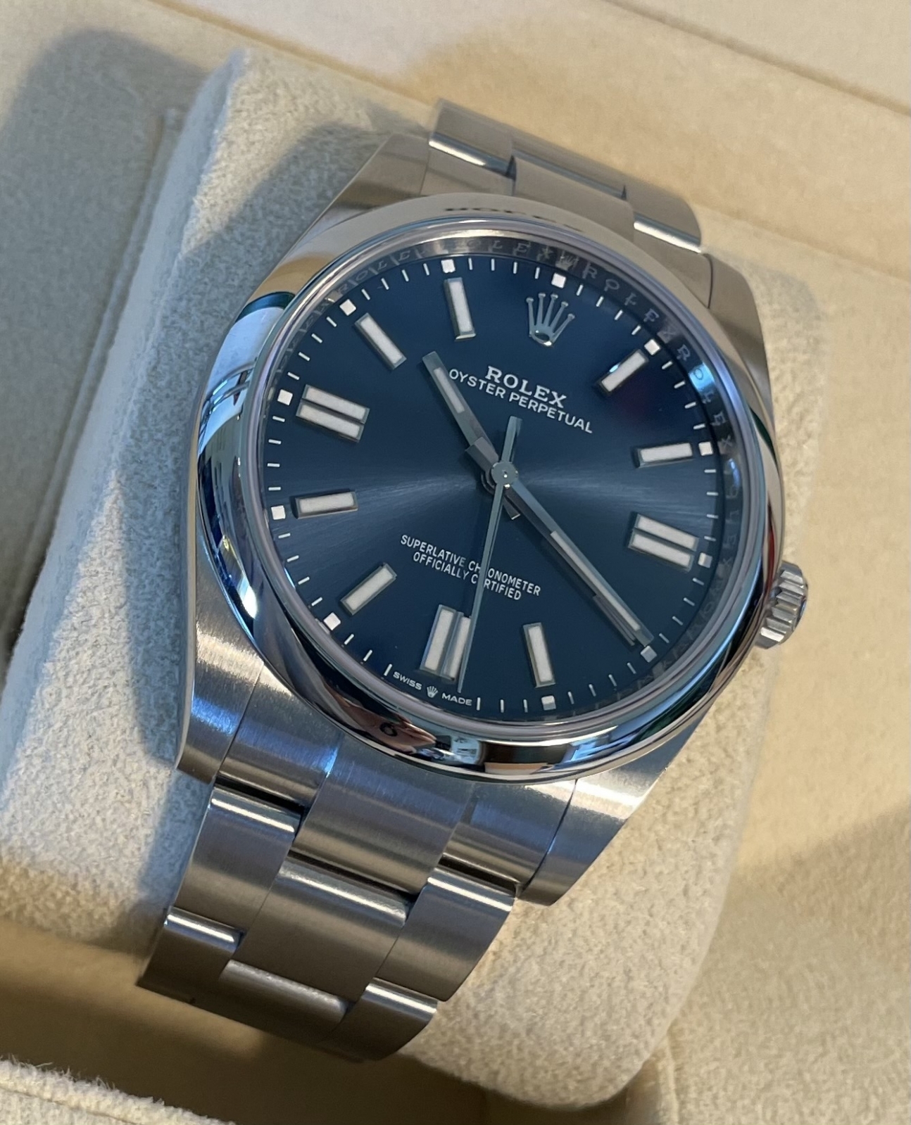 Rolex 124300 オイスターパーペチュアル　41mm