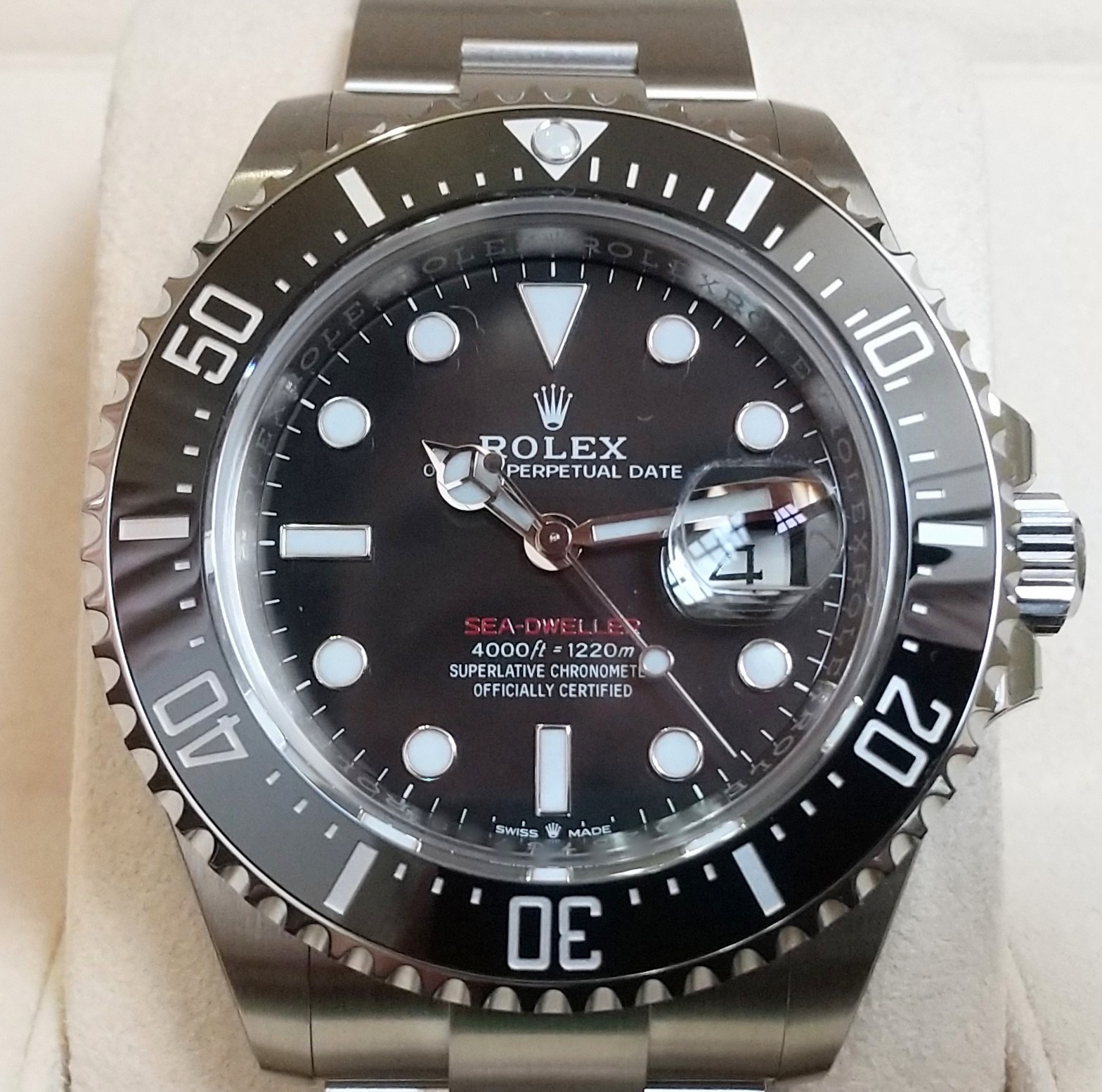 トケマー:ROLEXシードゥエラー126600 シール付未使用品