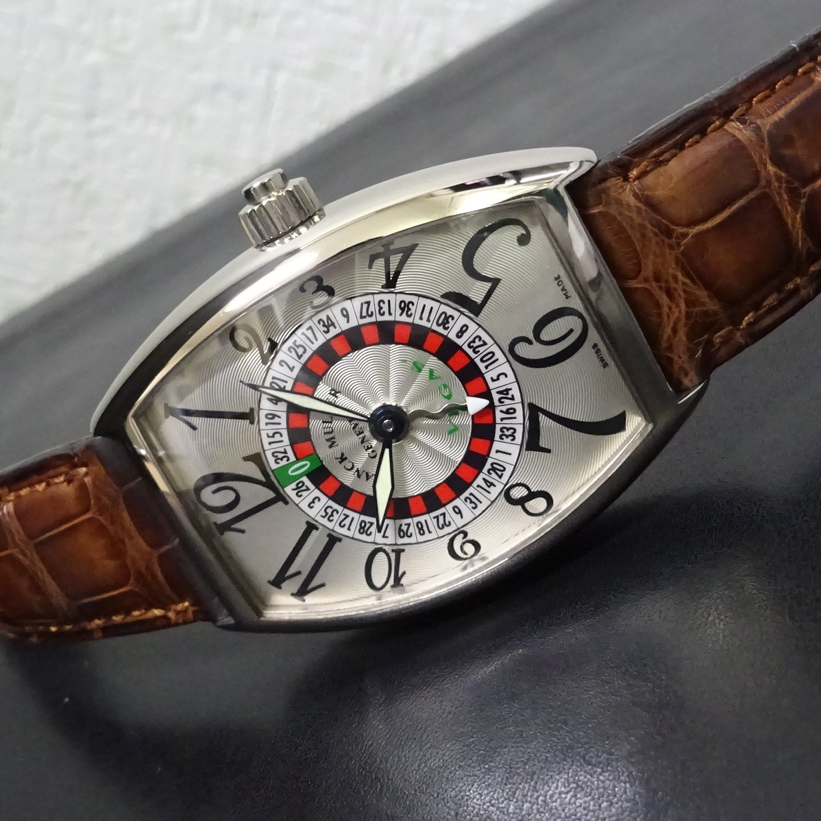 フランクミュラー FRANCK MULLER 5850VEGAS ヴェガス K18WG 自動巻き メンズ _749912