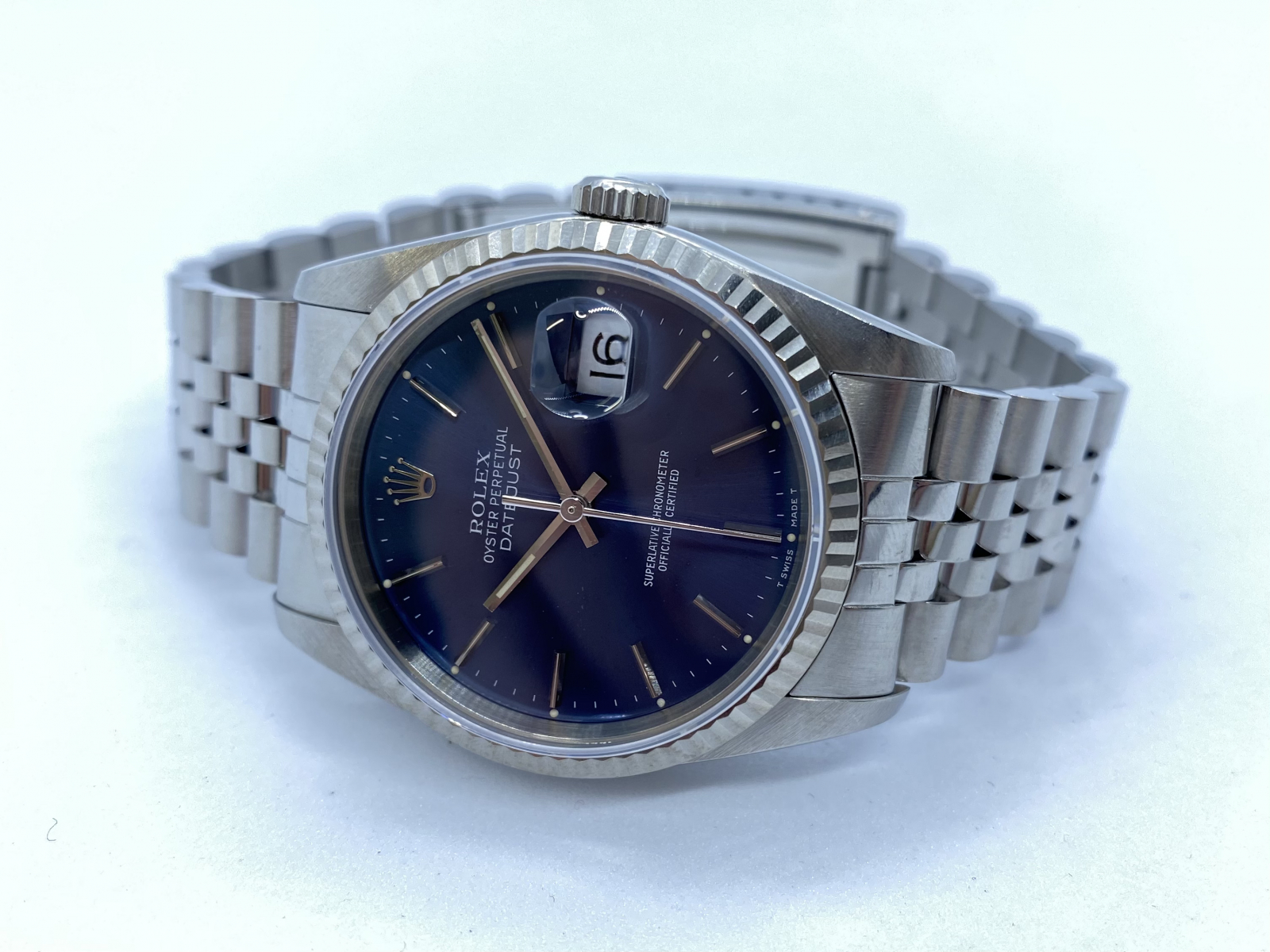 トケマー:【現金特価】 ROLEX デイトジャスト 16234 自動巻 L番