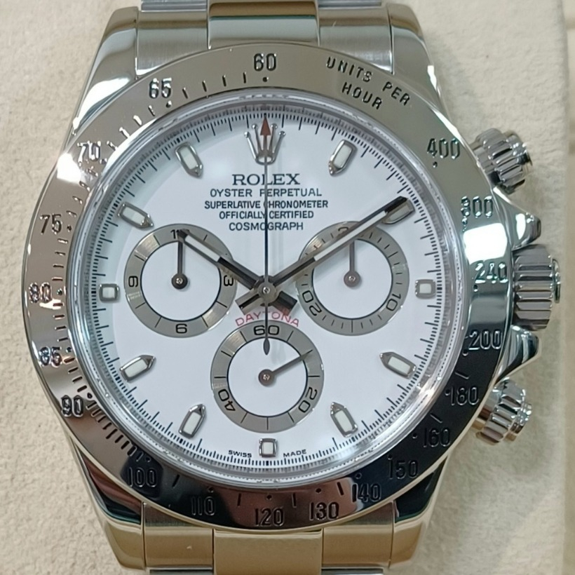 純正 美品 ロレックス ROLEX デイトナ 116520 プッシャー セット