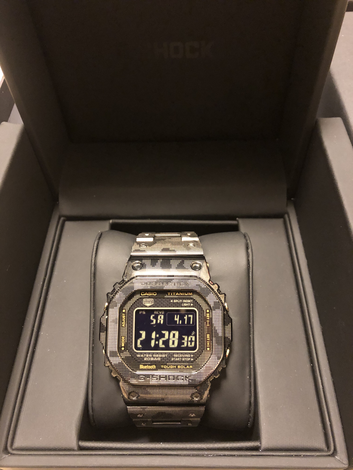 GMW-B5000TCM-1JR チタン G-SHOCK  CASIO カシオ