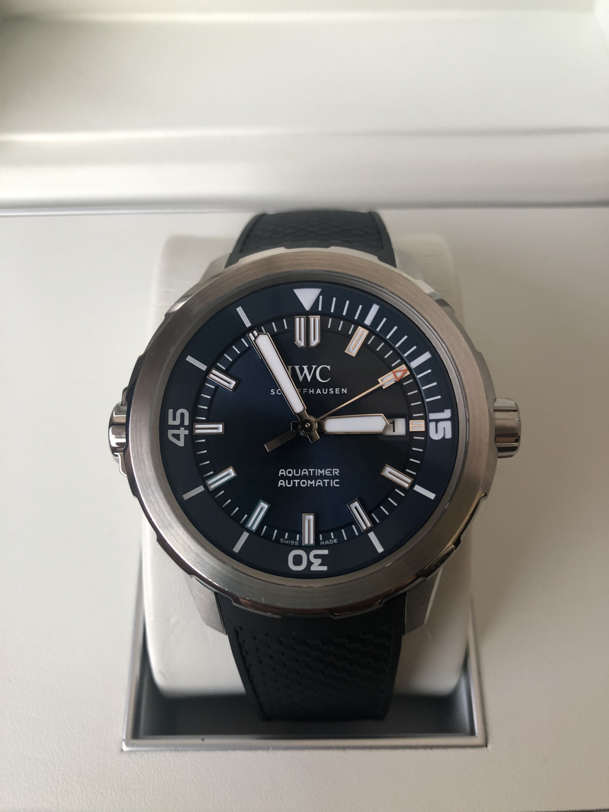 これからの季節はやっぱりダイバーズウォッチ！！ IWC アクア