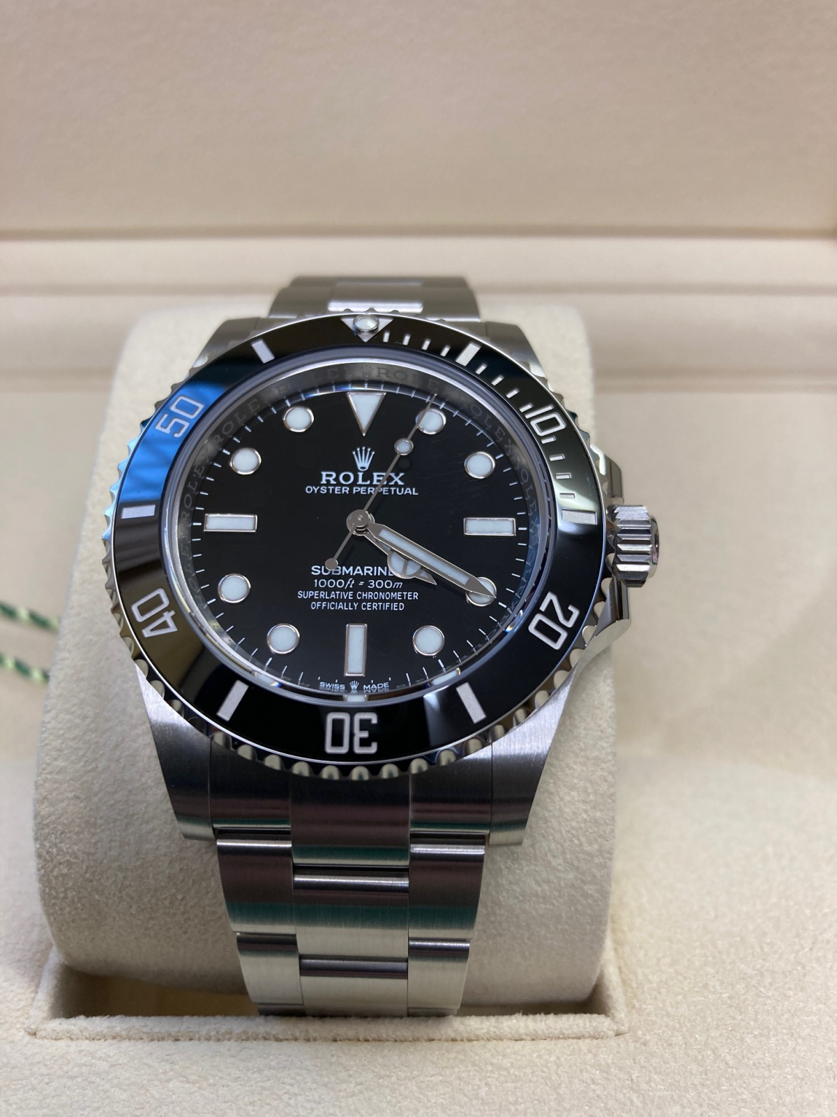 ロレックス　ROLEX サブマリーナー ノンデイト124060  新品　シール付