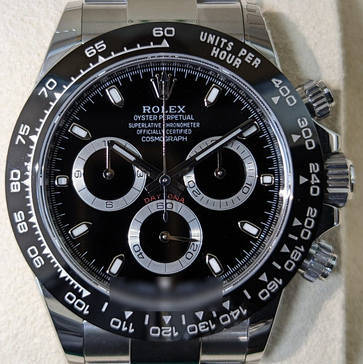 ROLEX ロレックス コスモグラフデイトナ 黒文字盤 日本ロレックス未使用品