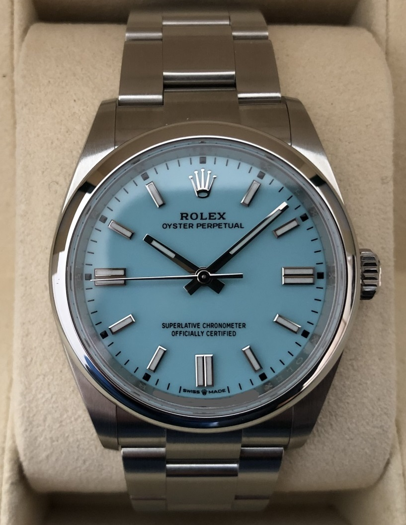 トケマー:ロレックス 126000 ターコイズブルー オイスター  