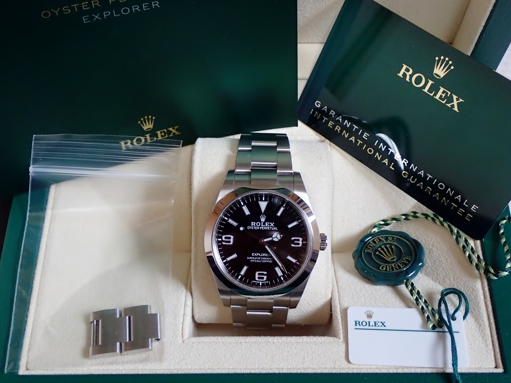 高評価定番 ROLEX Rolex エクスプローラー1 214270ロレックス エクスプローラー1の通販 by タムラ's shop｜ロレックスならラクマ 