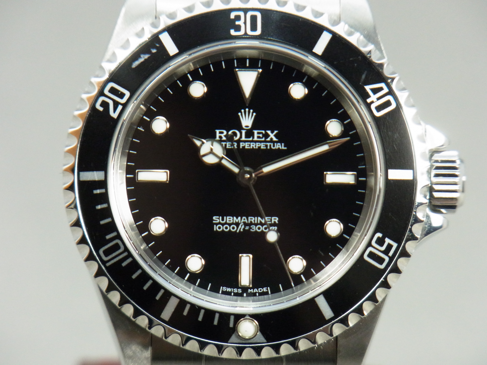 ロレックス ROLEX 14060M F番(2004年頃製造) ブラック メンズ 腕時計