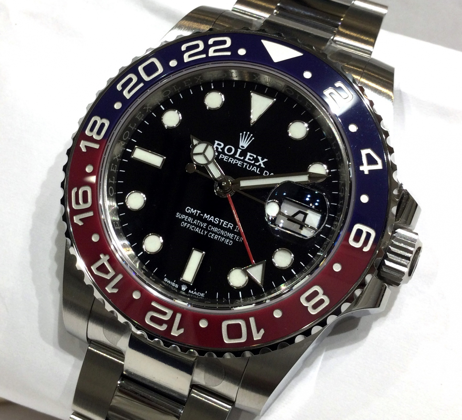 ロレックス ロレックス ROLEX GMTマスター2 126710BLRO ブラック 腕時計 メンズ 中古 ませんので