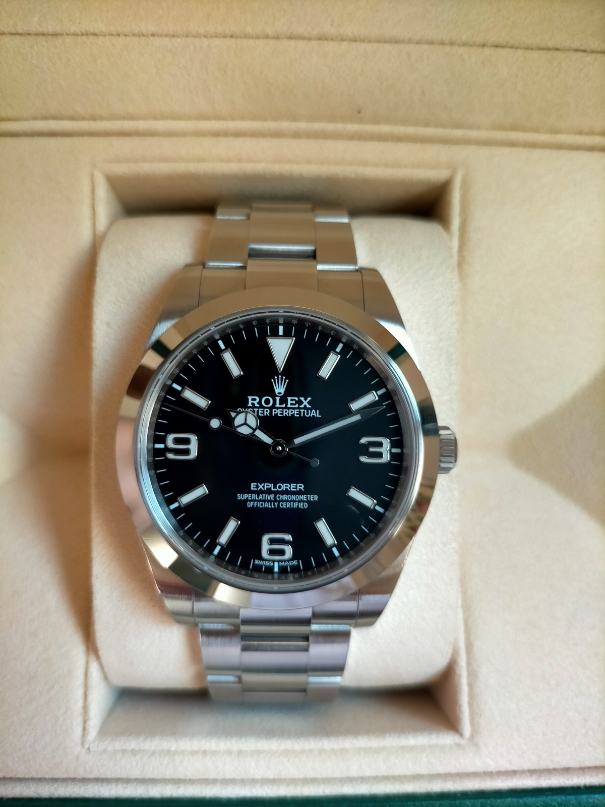 ROLEX　エクスプローラー1(214270)後期　国内正規店購入品