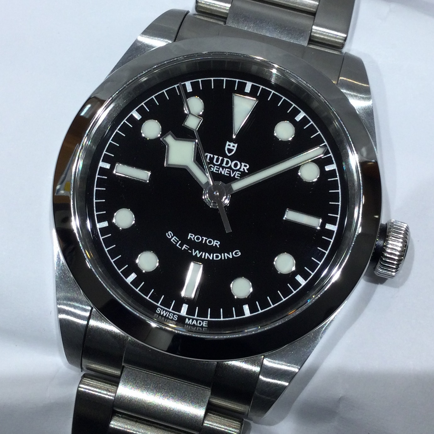 美品】チューダー TUDOR ヘリテージ ブラックベイ36  79500