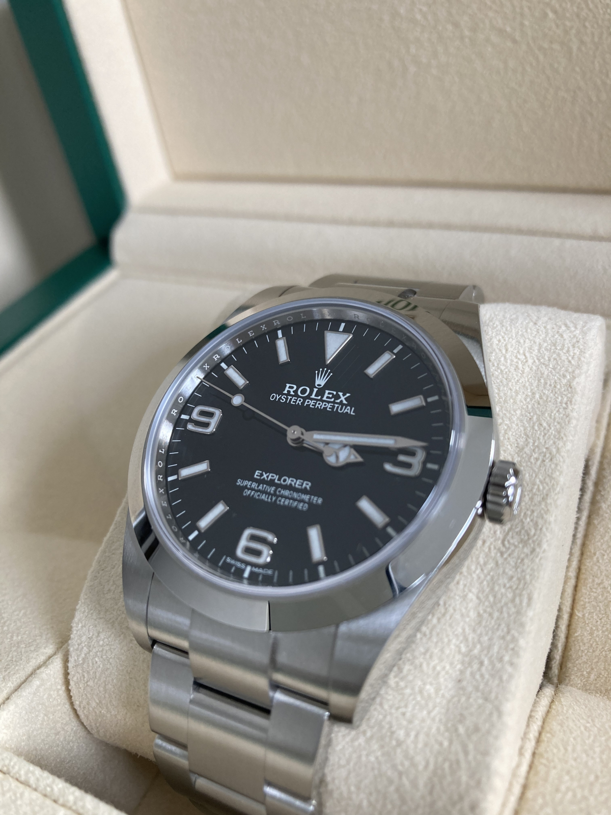 ROLEX　エクスプローラー1(214270)後期　国内正規店購入品