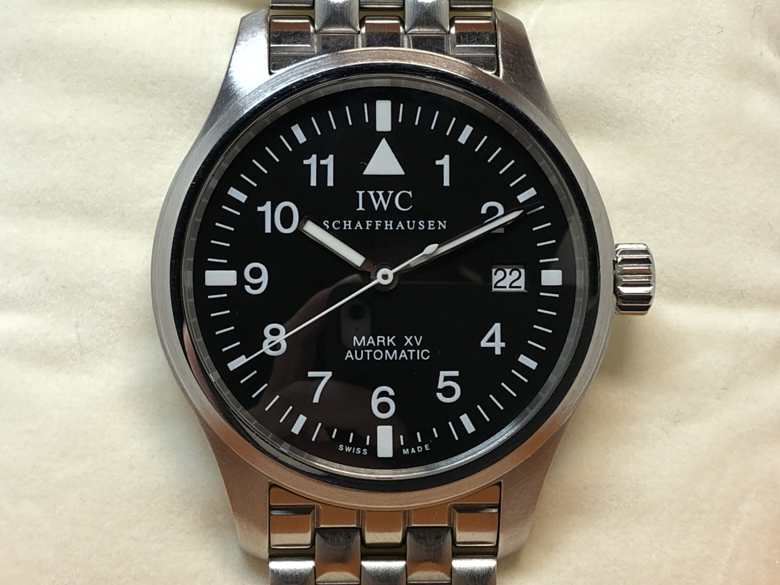 IWC マーク15 XV 中期モデル オーバーホール済み トケマー:IWC マーク 