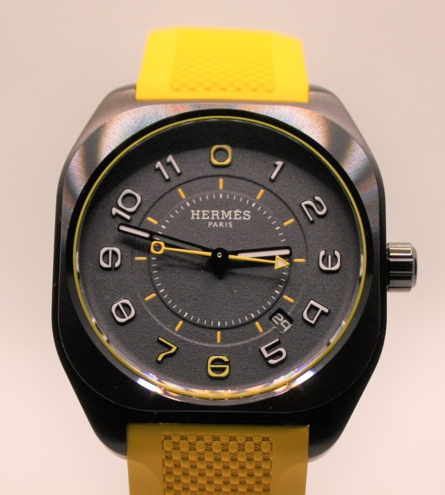エルメス 時計 H08 42 mm ブラック 新品！ - 時計
