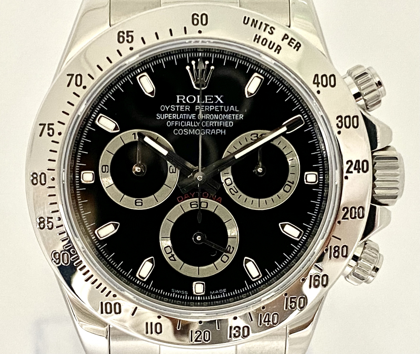 ロレックス(ROLEX)デイトナ116520ランダムクロマライト夜光附属品