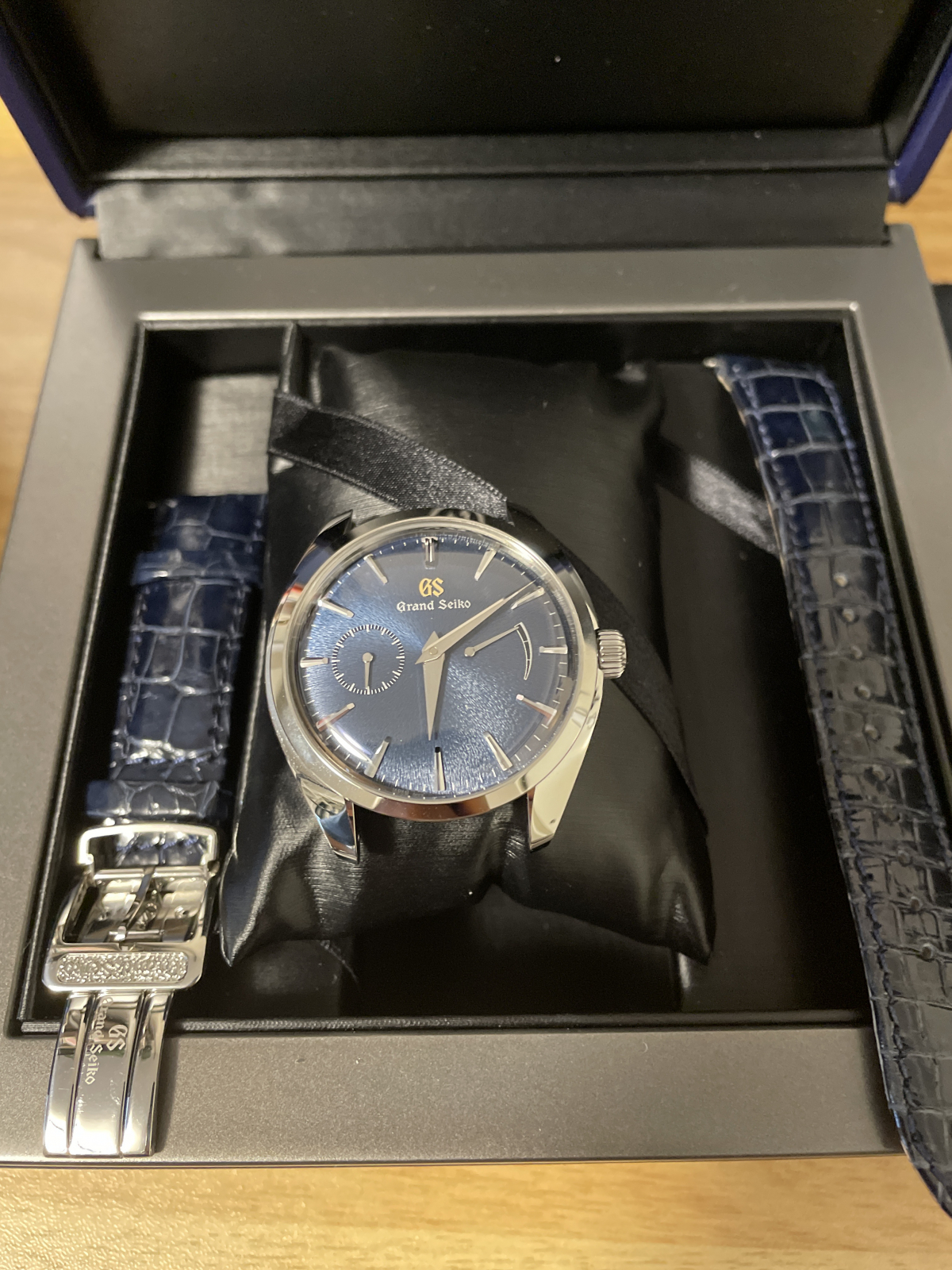 評判 美品 sbgk005 グランドセイコー 世界限定1500 手巻き メンズ 