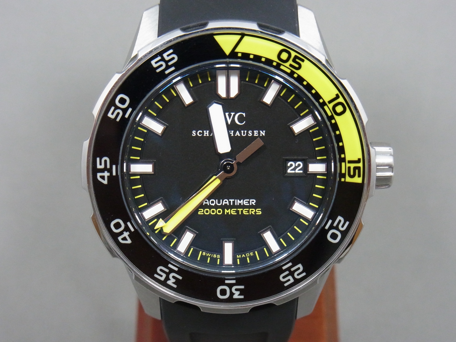 IWC SCHAFFHAUSEN IW356802 アクアタイマー デイト 自動巻き メンズ _755002