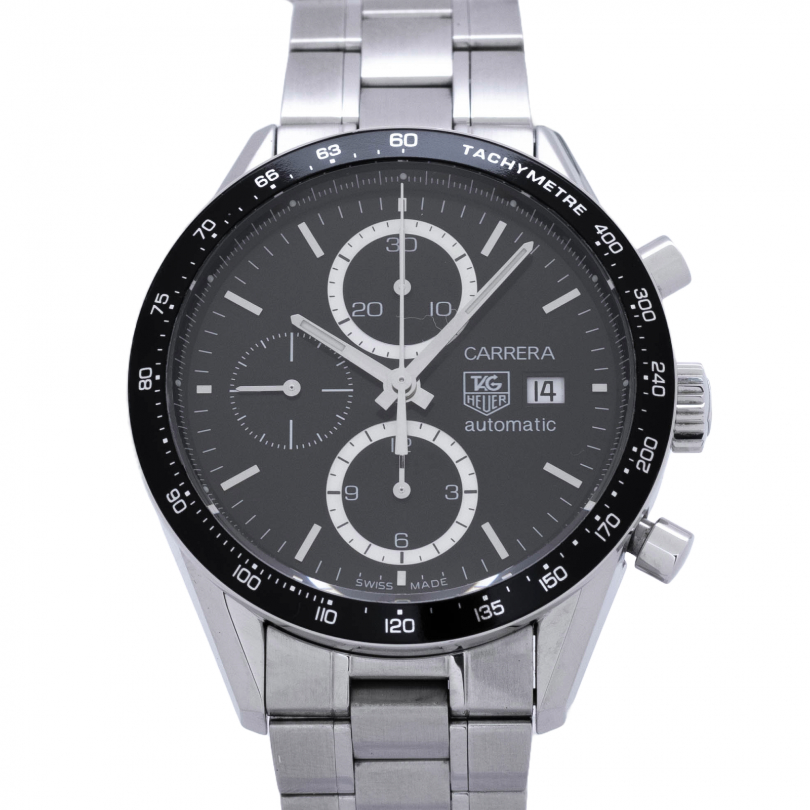 トケマー:タグホイヤー TAG HEUER カレラ クロノグラフ タキメーター 