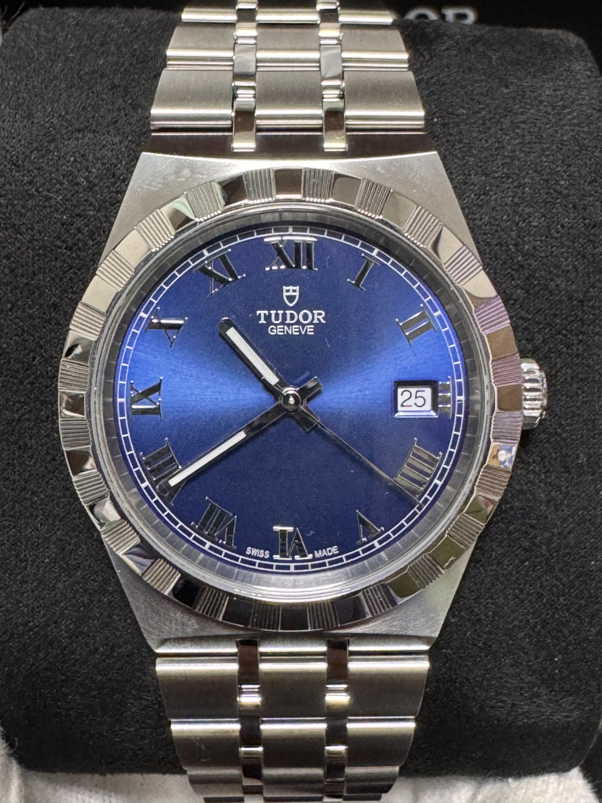 トケマー:TUDOR ROYAL 38㎜ Blue チューダー ロイヤル 青文字盤
