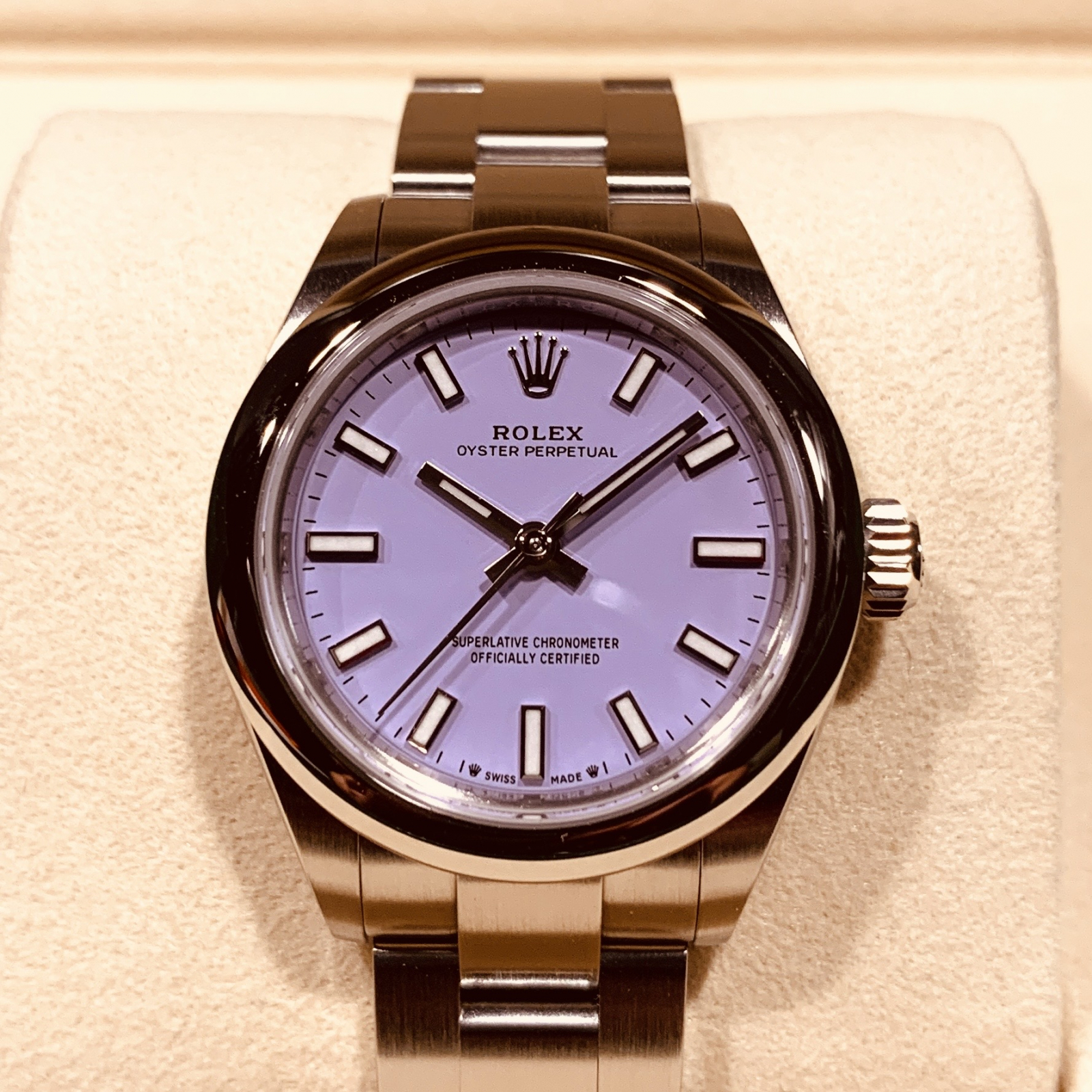 最終お値下げ。定価63800円！DEUXIEMECLASSETWEED ロレックス オイスター・パーペチュアル28 Ref.276200 シルバー