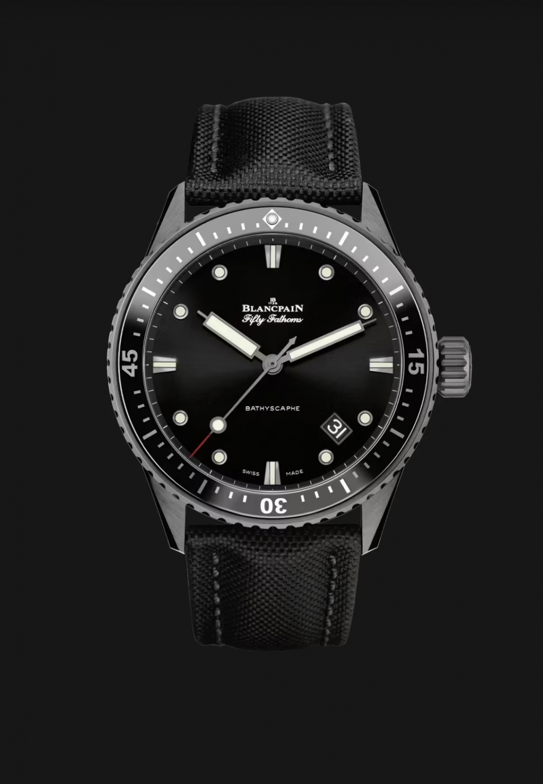 トケマー:極美品 ブランパン フィフティファゾムス バチスカーフ