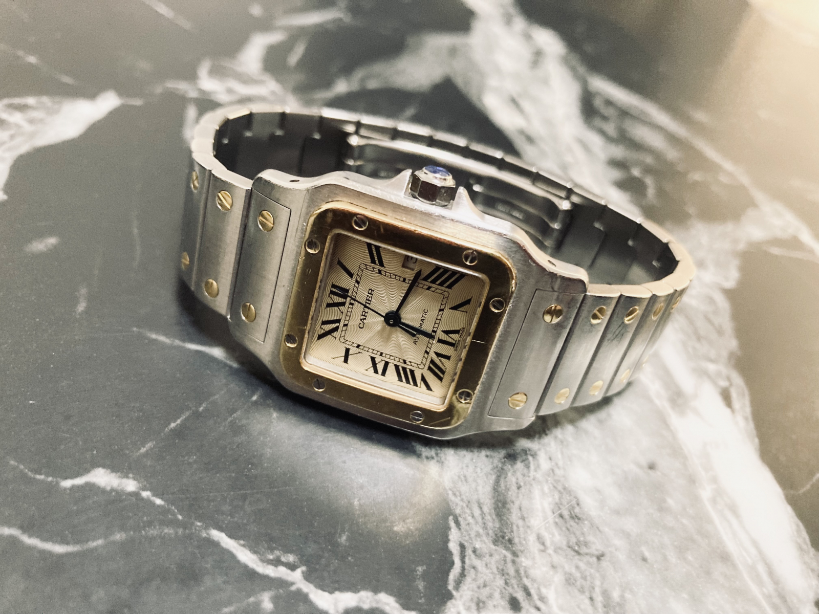 トケマー:カルティエ サントスガルベ LM W20058C4 オーバーホール済み